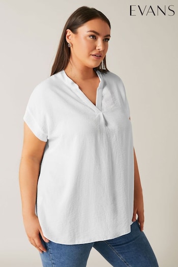 Evans Solid Utility Blouse (F22703) | £28