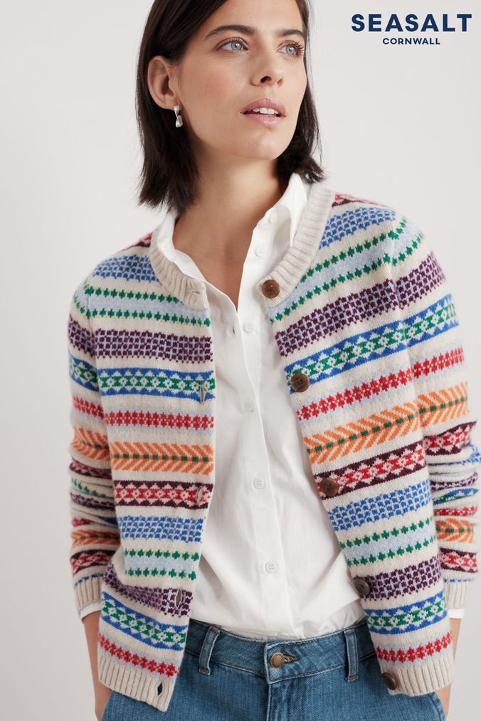Buy Women s Cardigans Seasalt Cornwall Knitwear Online Next UK