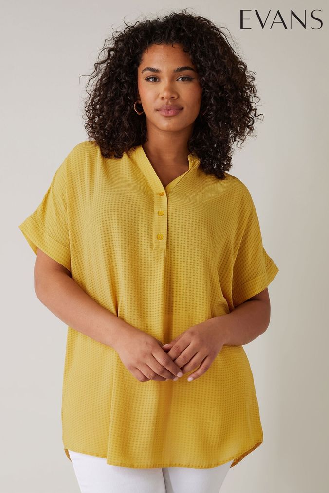 Yellow shirt women's top