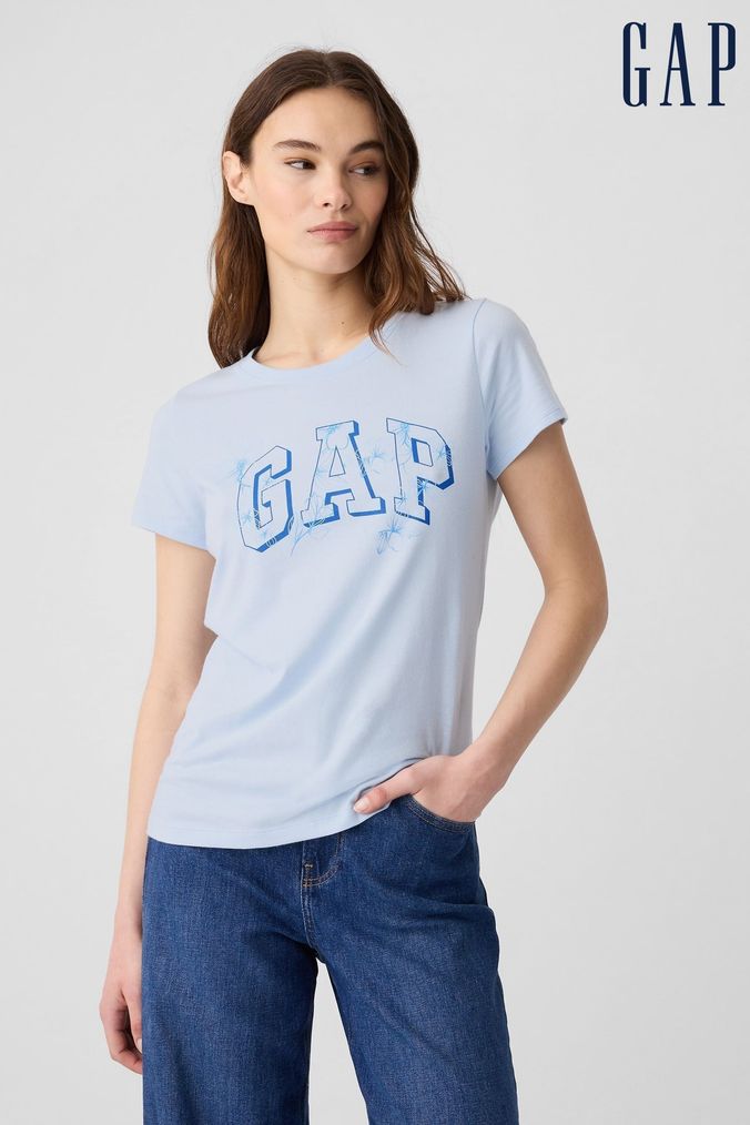 Shirts Medium Blue Gap Tops Online BOSS Athleisure Biado R shirt in white Buy Women s T ParallaxShops