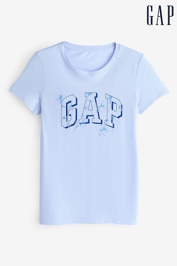 Gap Blue Logo Short Sleeve Crew Neck T-Shirt (H43937) | £14