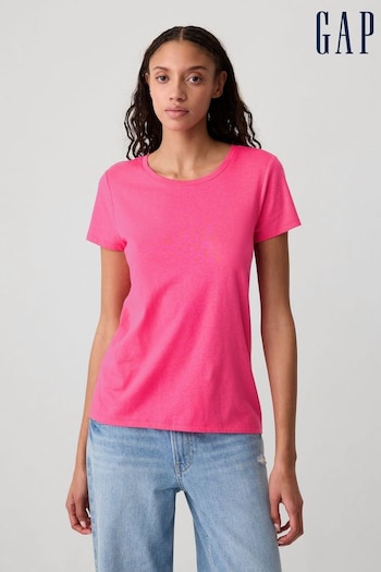 Gap Pink Favourite Crew Neck Short Sleeve T-Shirt (H88814) | £10