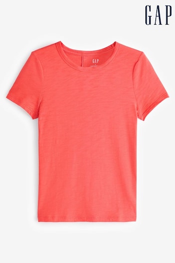 Gap Red ForeverSoft Short Sleeve Crew Neck T-Shirt (H92523) | £14