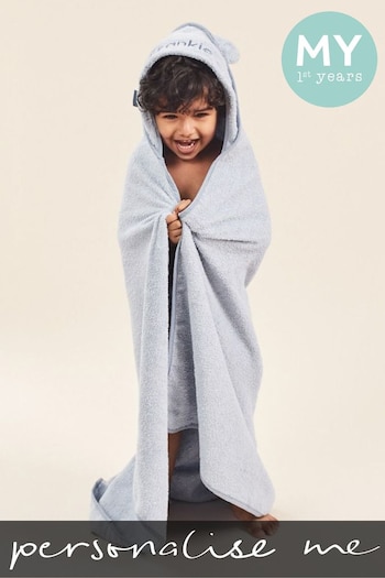 Personalised Large Hooded Bath Towel by My 1st Years (JJ9230) | £28