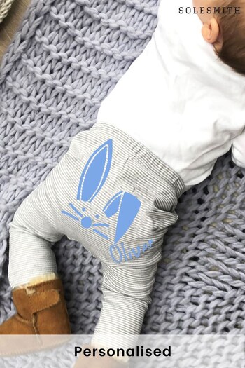 Personalised Bunny Baby Leggings by Solesmith (K00712) | £18