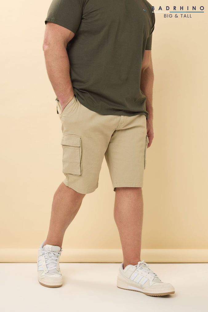 Buy Men s Cargo Tall Shorts Online Next UK