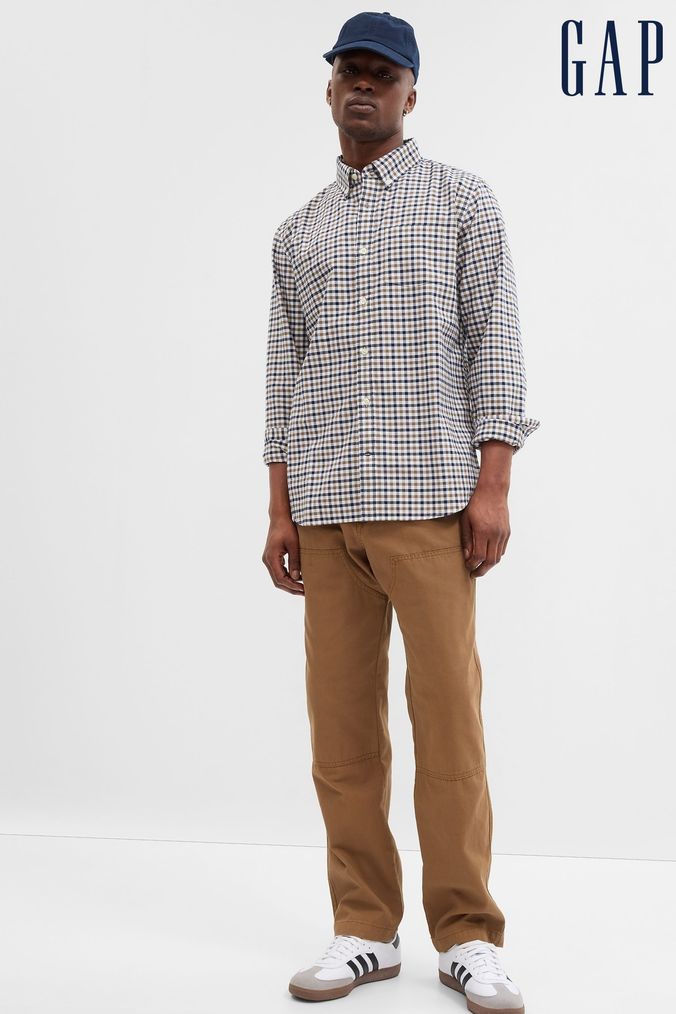 Gap best sale gingham pants