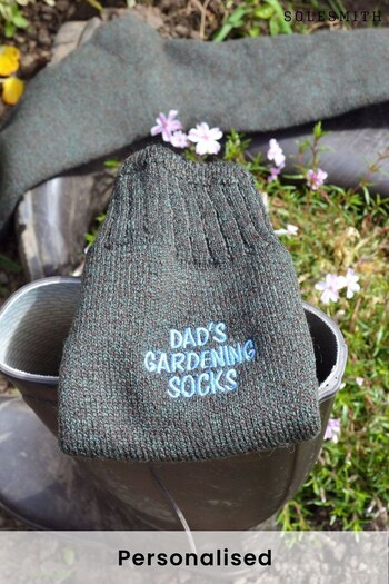 Personalised Adults Welly Socks by Solesmith (K01024) | £16