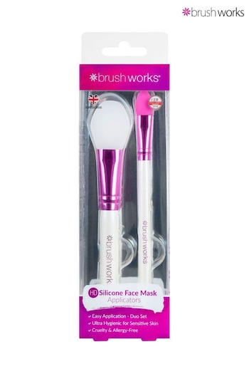 Brush Works HD Silicone Face Mask Applicators  2 Pack (K01028) | £7