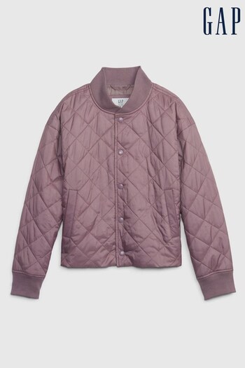 Gap Purple Recycled Lightweight Quilted Puffer Jacket (K01097) | £60