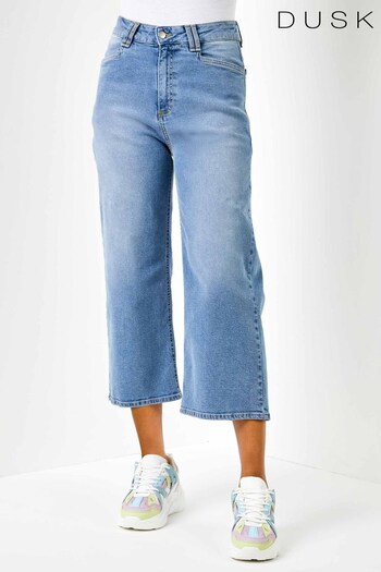 Dusk Blue Denim Culottes (K01736) | £35