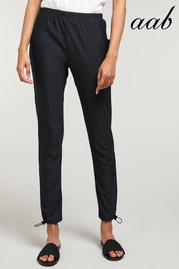 Aab Black Modest Swimwear Toggle Pants (K02679) | £36