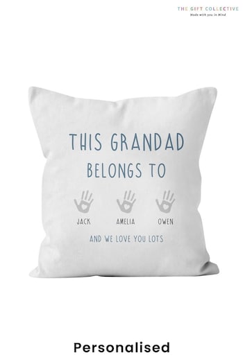 Personalised Handprint Cushion by The Gift Collective (K04261) | £25