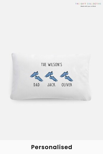 Personalised Family Sports Boots Cushion (K04272) | £28