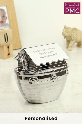 Personalised Noahs Ark Money Box by PMC (K04852) | £35