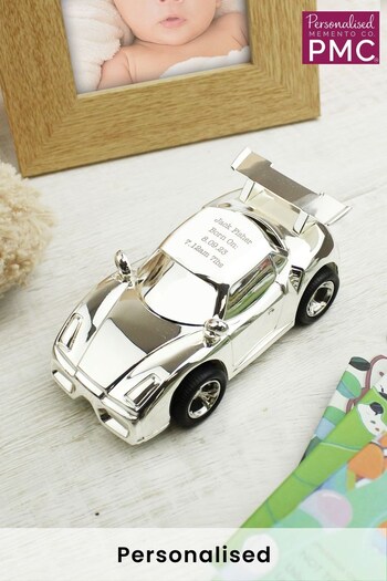 Personalised Racing Car Money Box by PMC (K04854) | £35