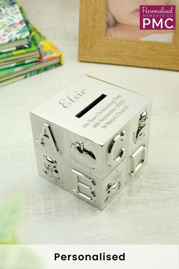 Personalised ABC Money Box by PMC (K04858) | £25