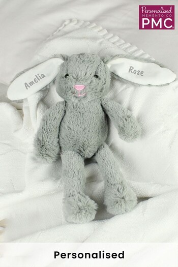Personalised Bunny Rabbit Soft Toy by PMC (K04871) | £20