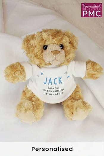 Personalised Teddy Bear by PMC (K04873) | £20