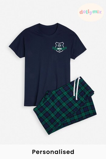 Personalised Men's Football Pyjamas by Dollymix (K06123) | £30