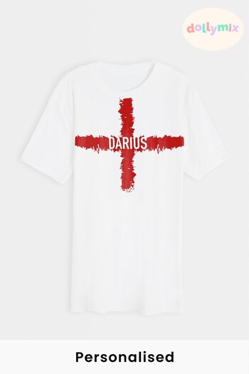 Personalised Men's Football T-Shirt by Dollymix (K06128) | £17