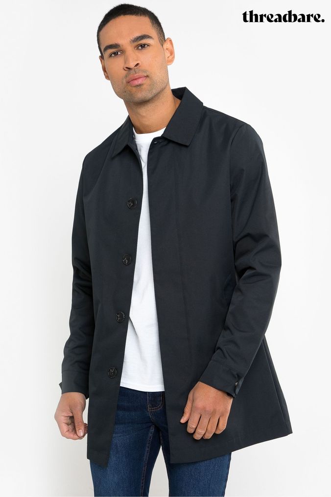 French connection mens mac 2 jacket black store