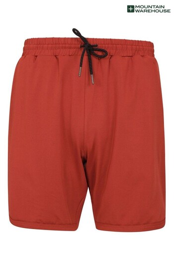 Mountain Warehouse Red Core Mens Recycled Running Shorts avec (K06585) | £32