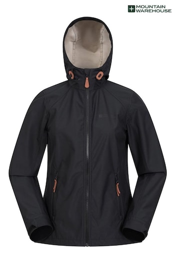 Mountain Warehouse Black Iona Womens Softshell Jacket (K06680) | £64