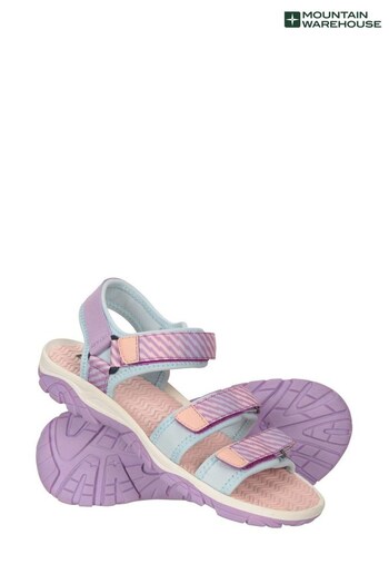 Mountain Warehouse Purple 3-Strap Kids Sandals (K06824) | £28