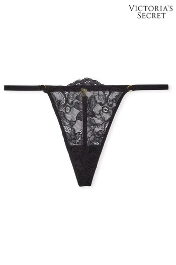 Victoria's Secret Black Lace G String Knickers (K07090) | £14