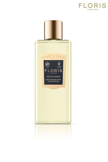 Floris White Rose Moisturising Bath  Shower Gel 250ml (K07267) | £32