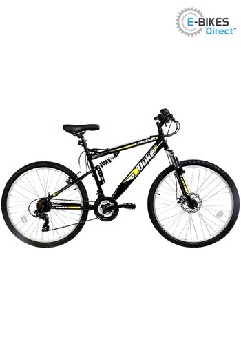 E-Bikes Direct Black Dallingridg Duke Dual Suspension Mountain Bike, 26In Wheel (K08143) | £230