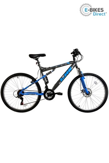 E-Bikes Direct Grey Basis Link Dual Suspension Mountain Bike, 26In Wheel (K08147) | £230