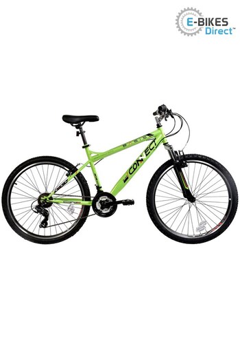 E-Bikes Direct Black/Green Basis Connect Hardtail Mountain Bike, 26In Wheel (K08148) | £210
