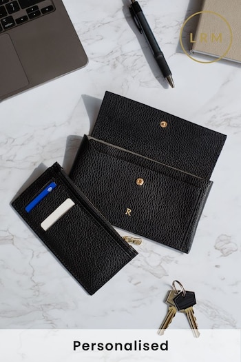 Personalised Leather Lady Wallet by LRM Goods (K08662) | £62