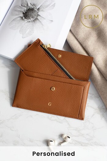 Personalised Leather Lady Wallet by LRM Goods (K08667) | £62