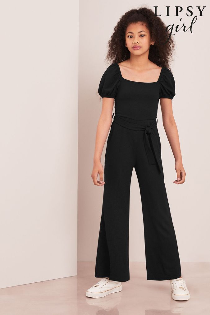 Lipsy girl frill jumpsuit outlet