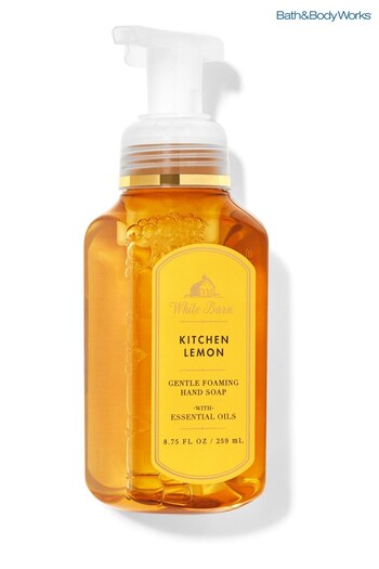 Bath & Body Works Kitchen Lemon Gentle Foaming Hand Soap 8.75 fl oz / 259 mL (K09479) | £10