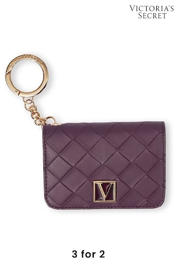 Victoria's Secret Purple The Victoria Foldable Card Case (K10056) | £18