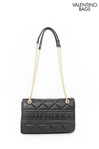 Valentino Bags Black Ada Quilted Crossbody Bag (K10413) | £129
