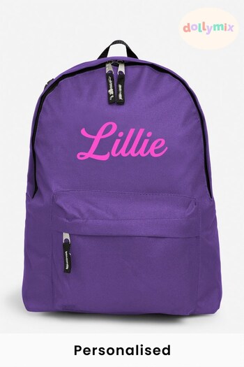Personalised Kids Backpack by Dollymix (K10507) | £17