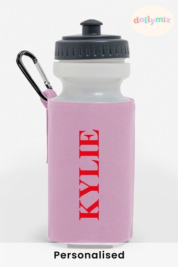 Personalised Kids Water Bottle & Sleeve by Dollymix (K10522) | £12
