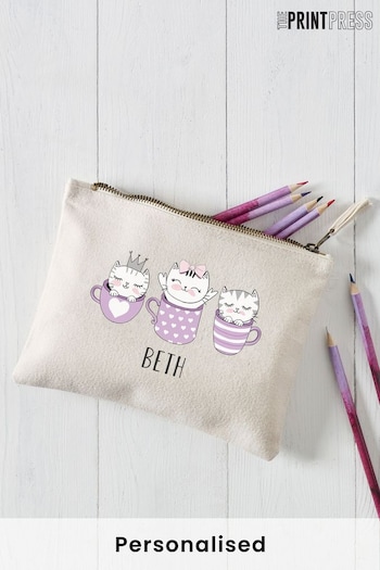 Personalised Pencil Case by The Print Press (K12068) | £12
