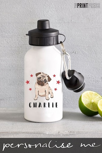 Personalised Water Bottle by The Print Press (K12073) | £14