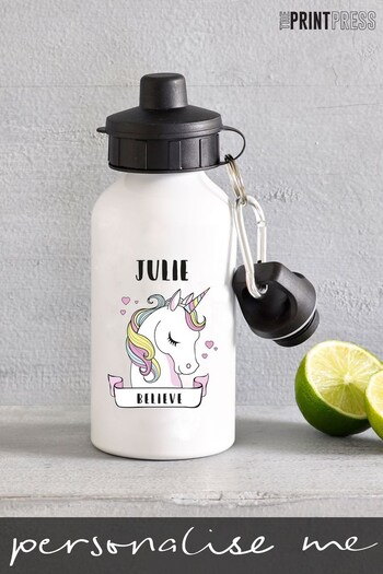 Personalised Water Bottle by The Print Press (K12085) | £14