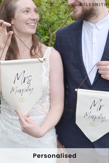 Personalised Wedding Chair Signs by Solesmith (K12230) | £36