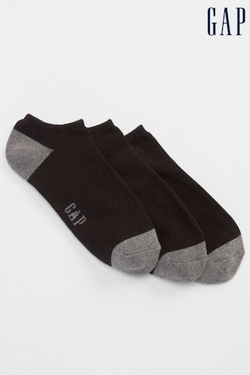 Gap Black Ankle Socks 3-Pack (K12336) | £10