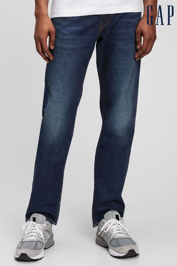 Gap Dark Wash Blue Straight Jeans (K12380) | £45