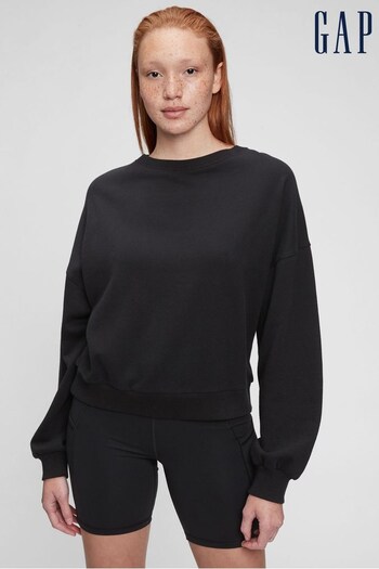 Gap Black Vintage Soft Crew Neck Sweatshirt (K12430) | £25