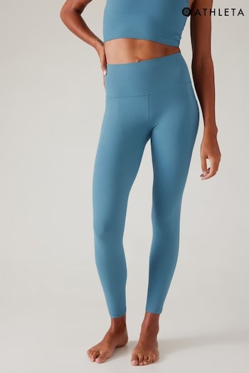 Athleta Blue Salutation Stash 7/8 Leggings (K13304) | £85